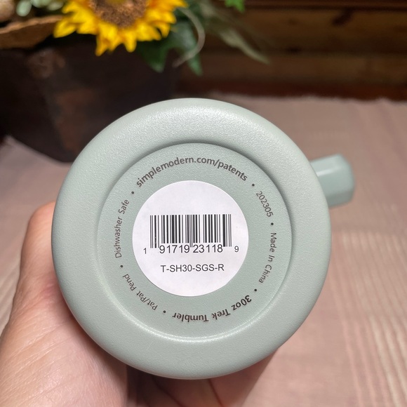 SEA GLASS SAGE 30oz Simple Modern Tumbler - Picture 3 of 5